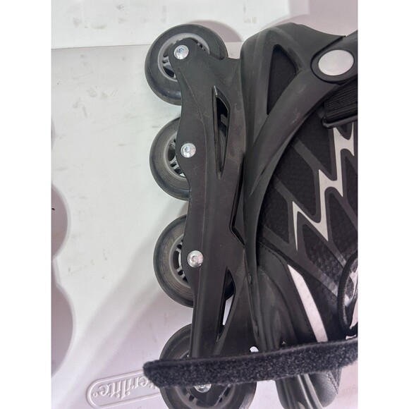 Bladerunner Advantage Pro XT Inline Mens Skates US 10 Rollerblade Black Red 80mm - Picture 10 of 11